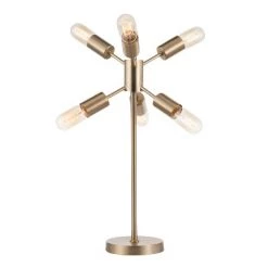 23" Spark Table Lamp Antique Brass - LumiSource