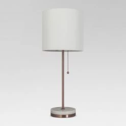 Hayes Marble Base Stick Lamp - Project 62™ Nickel