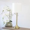 Tapered Desk Lamp with Fabric Drum Shade White - Simple Designs -Loca Table Lamps Store unnamed file 503