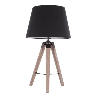 27" Compass Table Lamp Black/Gray - LumiSource 6 27" Compass Table Lamp Black/Gray - LumiSource - Image 4
