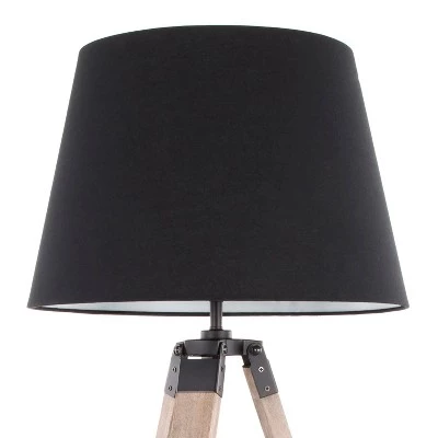 27" Compass Table Lamp Black/Gray - LumiSource 7 27" Compass Table Lamp Black/Gray - LumiSource - Image 5