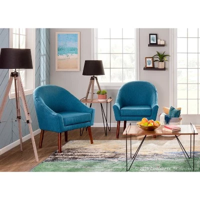 27" Compass Table Lamp Black/Gray - LumiSource 10 27" Compass Table Lamp Black/Gray - LumiSource - Image 8