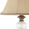 (Set of 2) 22.5" Scarlett Glass Globe Table Lamp Antique Gold/Clear (Includes CFL Light Bulb) - Safavieh -Loca Table Lamps Store unnamed file 5061