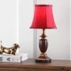(Set of 2) 17" Hermione Urn Lamp Red (Includes CFL Light Bulb) - Safavieh -Loca Table Lamps Store unnamed file 5064