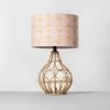 Rattan Table Lamp Pink Shade - Opalhouse™ -Loca Table Lamps Store unnamed file 5109