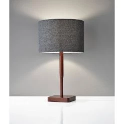 21" Ellis Table Lamp Brown - Adesso