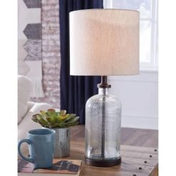 Bandile Table Lamp Clear/Bronze - Signature Design by Ashley
