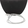 Olivia & May 23" x 15" Modern Ceramic Table Lamp Black - Olivia & May -Loca Table Lamps Store unnamed file 528