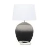 Olivia & May 23" x 15" Modern Ceramic Table Lamp Black - Olivia & May -Loca Table Lamps Store unnamed file 532