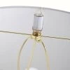 Transitional Satin Brass Double Ring Table Lamp with Glass Pedestal Gray - StyleCraft -Loca Table Lamps Store unnamed file 551