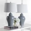 JONATHAN Y Set of 2) 27.25" Winnie Ceramic Urn Table Lamp (Includes Energy Efficient Light Bulb) - JONATHAN Y Gray -Loca Table Lamps Store unnamed file 558