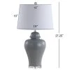 JONATHAN Y Set of 2) 27.25" Winnie Ceramic Urn Table Lamp (Includes Energy Efficient Light Bulb) - JONATHAN Y Gray -Loca Table Lamps Store unnamed file 559