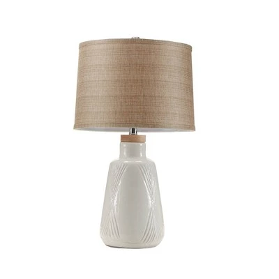 Hampton Hill 24.5" Tate Table Lamp Ivory 9 Hampton Hill 24.5" Tate Table Lamp Ivory - Image 7