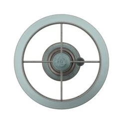 Chelsea Blue Accent Table Lamp with Fabric Shade - StyleCraft