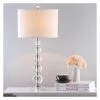 (Set of 2) 29" Liam Stacked Crystal Ball Lamp Clear (Includes CFL Light Bulb) - Safavieh -Loca Table Lamps Store unnamed file 600