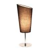 Mini Table Lamp with Angled Fabric Shade Black - Simple Designs -Loca Table Lamps Store unnamed file 602