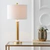 JONATHAN Y Metal/Marble Gregory Table Lamp (Includes LED Light Bulb) Gold - JONATHAN Y -Loca Table Lamps Store unnamed file 616