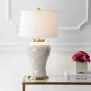 JONATHAN Y 29" Ceramic Arthur Table Lamp (Includes LED Light Bulb) Beige - JONATHAN Y -Loca Table Lamps Store unnamed file 632