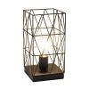 Metal Geometric Square Table Lamp Black - Simple Designs -Loca Table Lamps Store unnamed file 639