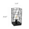 Metal Geometric Square Table Lamp Black - Simple Designs -Loca Table Lamps Store unnamed file 640
