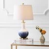 JONATHAN Y 25" Ceramic/Brass Gradient Table Lamp (Includes LED Light Bulb) White - JONATHAN Y -Loca Table Lamps Store unnamed file 649