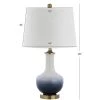JONATHAN Y 25" Ceramic/Brass Gradient Table Lamp (Includes LED Light Bulb) White - JONATHAN Y -Loca Table Lamps Store unnamed file 651