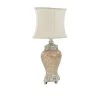 Olivia & May 30" x 18" Glam Glass Table Lamp Beige - Olivia & May -Loca Table Lamps Store unnamed file 682