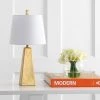 JONATHAN Y 20.5" Alexis Resin Table Lamp (Includes LED Light Bulb) Gold - JONATHAN Y -Loca Table Lamps Store unnamed file 708