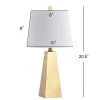 JONATHAN Y 20.5" Alexis Resin Table Lamp (Includes LED Light Bulb) Gold - JONATHAN Y -Loca Table Lamps Store unnamed file 709