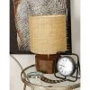Olivia & May 14" Mahogany Wood Log Table Lamp with Jute Oval Shade Natural - Olivia & May -Loca Table Lamps Store unnamed file 761