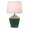 19.5" Carrol Geometric Table Lamp (Includes LED Light Bulb) Soft Turquoise - Decor Therapy -Loca Table Lamps Store unnamed file 770