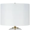 25" Glass Table Lamp Clear (Includes CFL Light Bulb) - Cresswell Lighting -Loca Table Lamps Store unnamed file 780