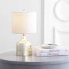 JONATHAN Y 19" Glass Gemma Bell Table Lamp (Includes LED Light Bulb) - JONATHAN Y Clear -Loca Table Lamps Store unnamed file 787