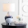 JONATHAN Y 27" Glass/Metal Mia Table Lamp (Includes LED Light Bulb) Blue - JONATHAN Y -Loca Table Lamps Store unnamed file 791