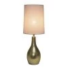1 Light Tear Drop Table Lamp Gold - Simple Designs -Loca Table Lamps Store unnamed file 823