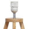 Wood Interlocked Triangular Table Lamp with Fabric Shade Natural - Simple Designs -Loca Table Lamps Store unnamed file 855
