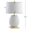 JONATHAN Y 25.5" Glass/Metal Diamond Table Lamp (Includes Energy Efficient Light Bulb) - JONATHAN Y White 7 JONATHAN Y 25.5" Glass/Metal Diamond Table Lamp (Includes Energy Efficient Light Bulb) - JONATHAN Y White -Loca Table Lamps Store unnamed file 875