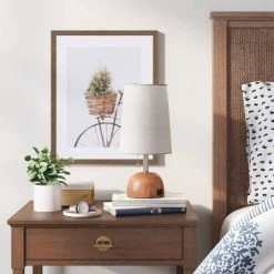 2pk Bedside Lanterns with Outlet (Includes LED Light Bulb) - Threshold™