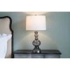 29" x 16" Glass Sadie Sculpted Table Lamp Smoke Translucent - Decor Therapy -Loca Table Lamps Store unnamed file 965