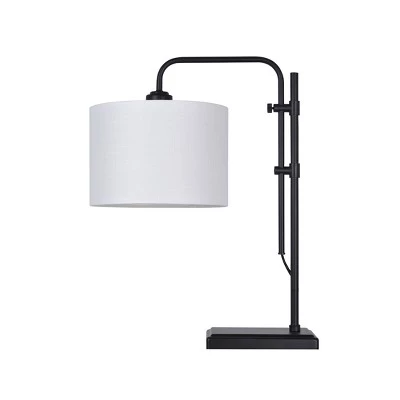 Knox Adjustable Shaded Table Lamp Black - Threshold™ 3 Knox Adjustable Shaded Table Lamp Black - Threshold™