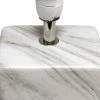 Petite Marbled Ceramic Table Lamp with Fabric Shade - Simple Designs Gray -Loca Table Lamps Store unnamed file 983
